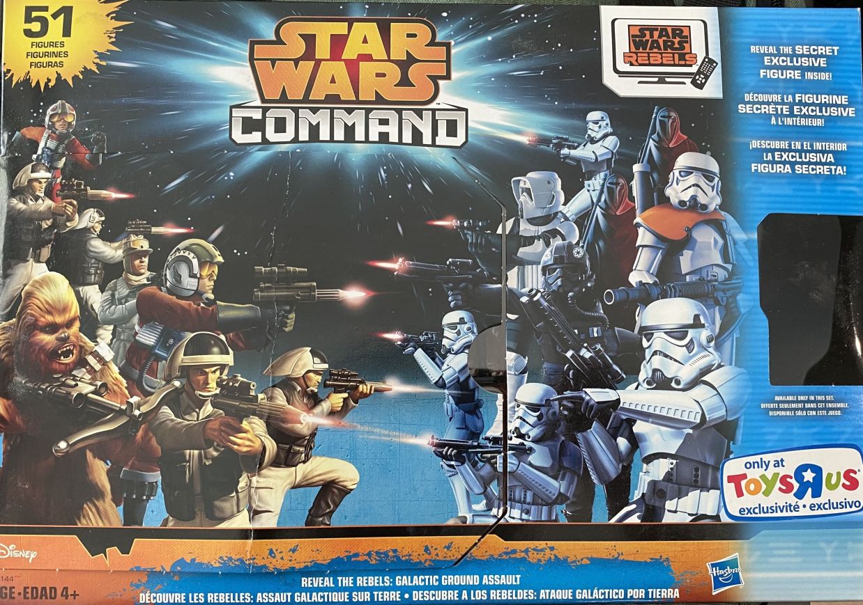 Star Wars Action Figure set Star Wars Command